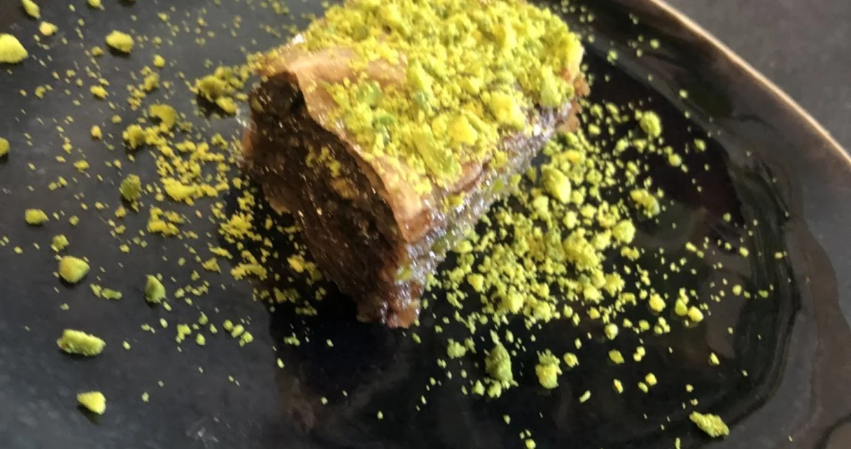 baklava s pistacijom i cokoladom/