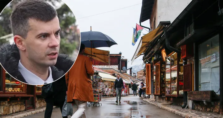 Bakir Krajinović, vrijeme kiša/Oslobođenje