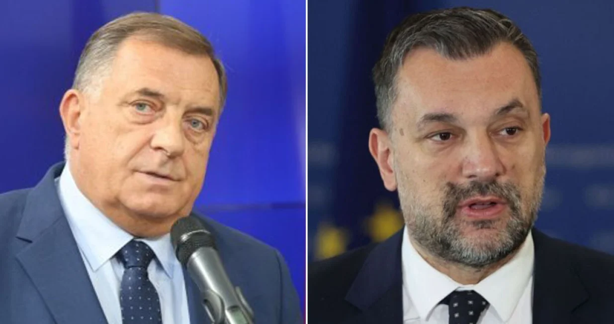 Dodik i Konaković/Lejla Sofradžija