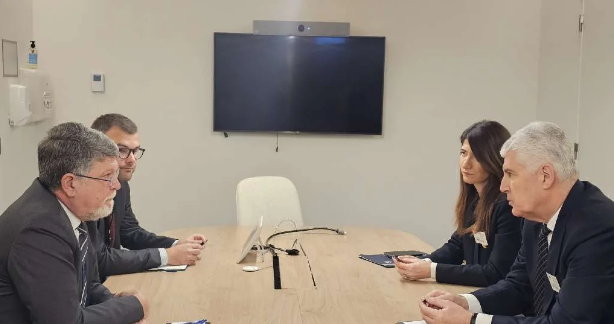 Čović razgovarao s Piculom o europskim integracijama BiH	//