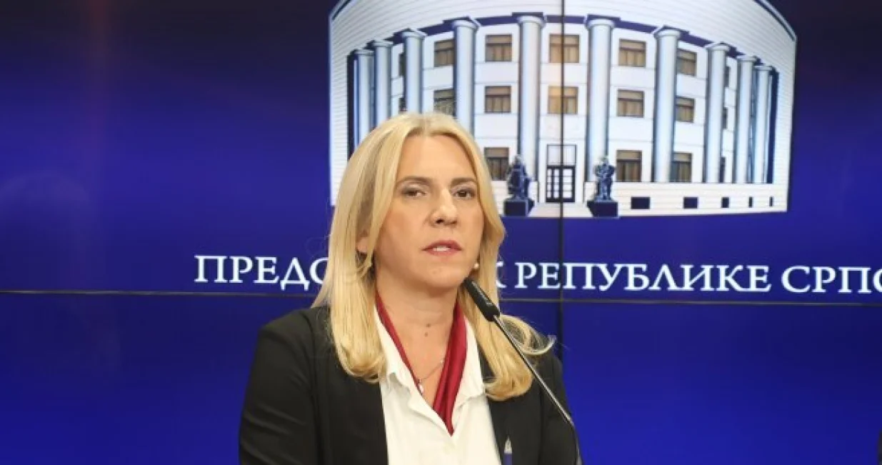 Željka Cvijanović, predsjedavajuća Predsjedništva BiH/Borislav Zdrinja