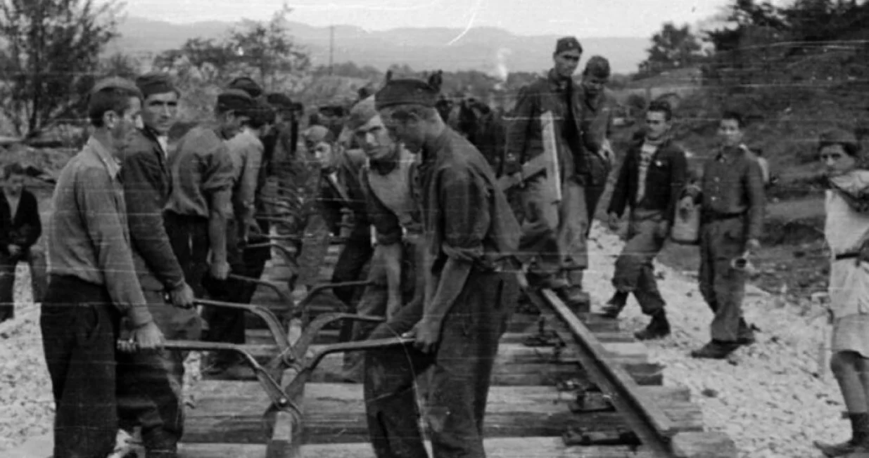 Pruga je izgrađena za sedam mjeseci/