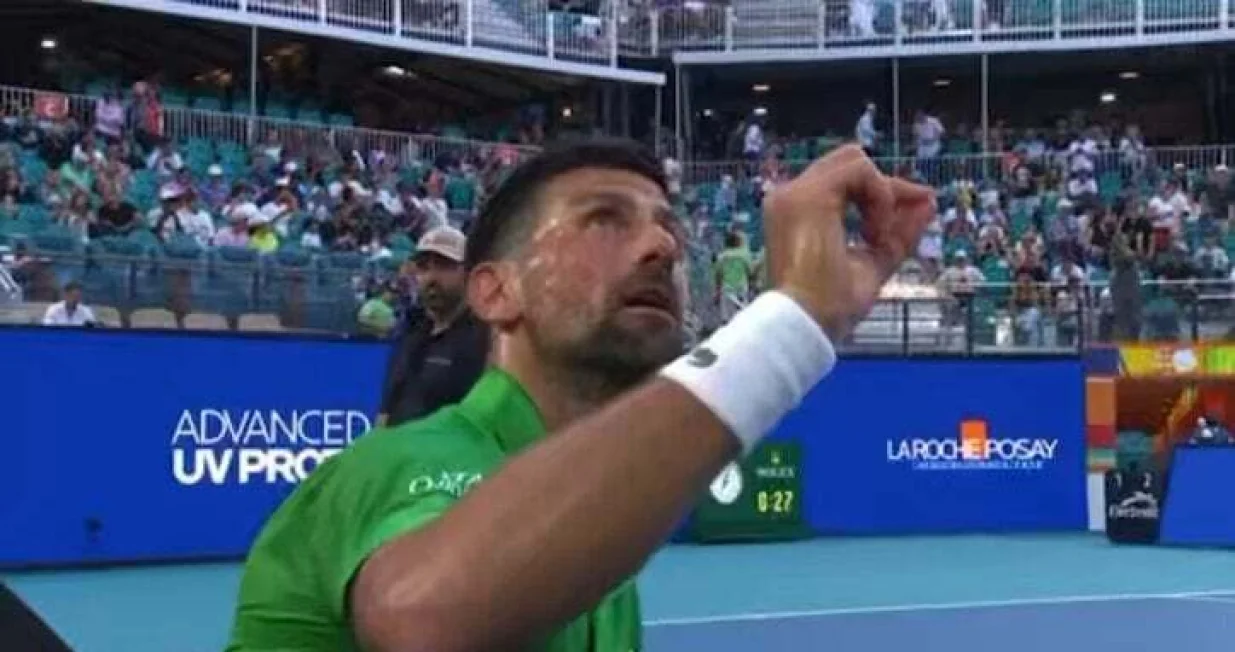 Novak Đoković (FOTO: Screenshot/X)