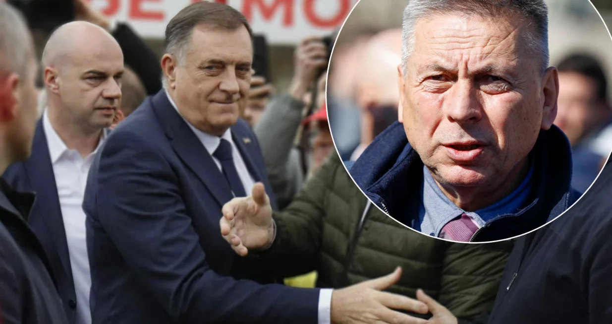 milorad dOdik i advokat goran bubić/Arhiva/ Senad Gubelić, Ilustracija Lejla Sofradžija