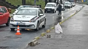Policija na mjestu nesreće/Senad Gubelić