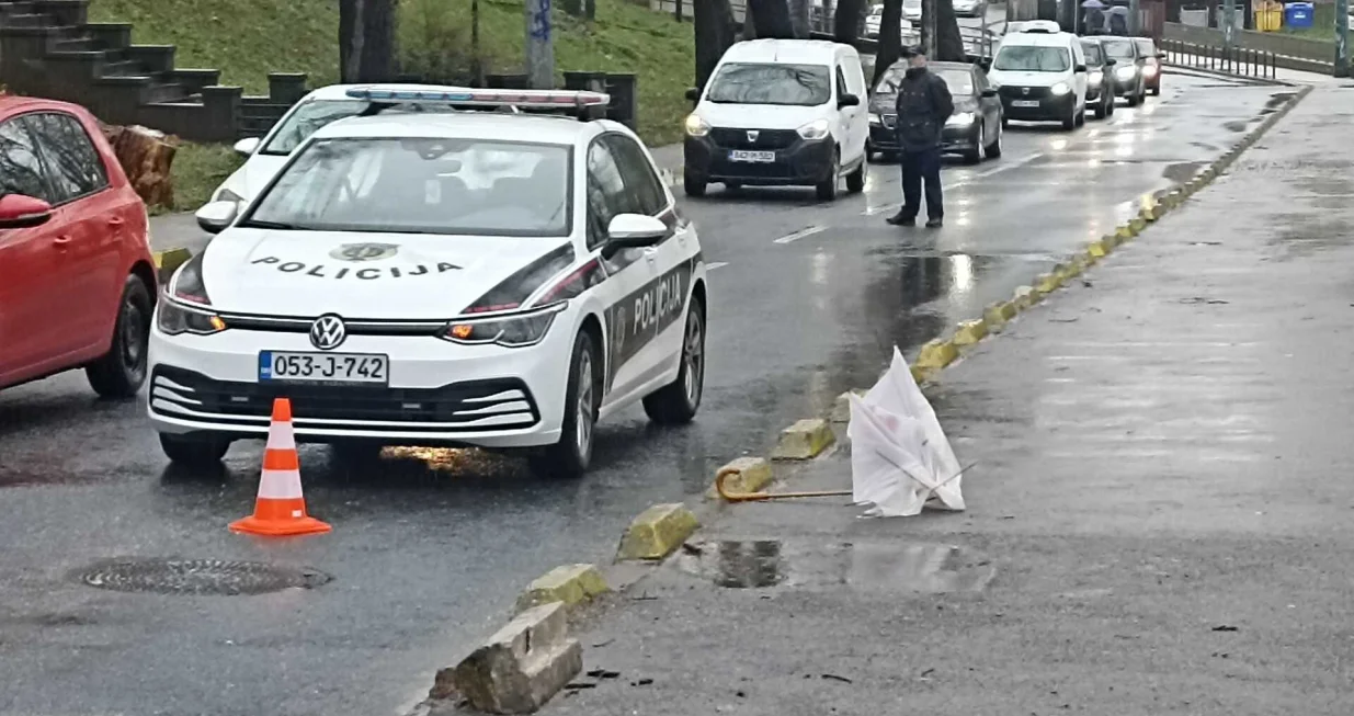 Policija na mjestu nesreće/Senad Gubelić