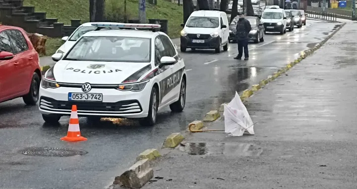 Policija na mjestu nesreće/Senad Gubelić