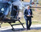 Milorad Dodik, helikopter/
