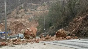 Veliki odron na putu/Istočno Sarajevo - Lukavica Online