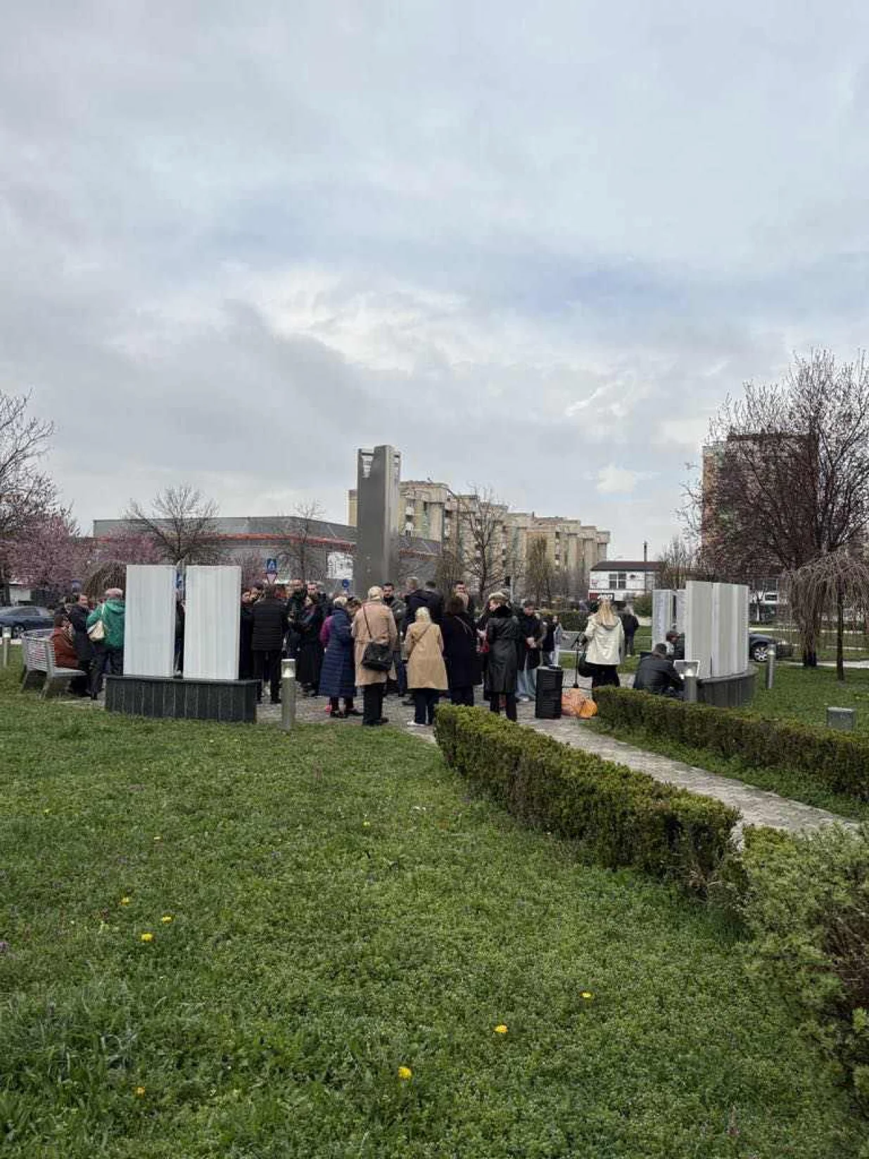 Spomenik ubijenoj djeci Dobrinje/Andrej Bjeloš