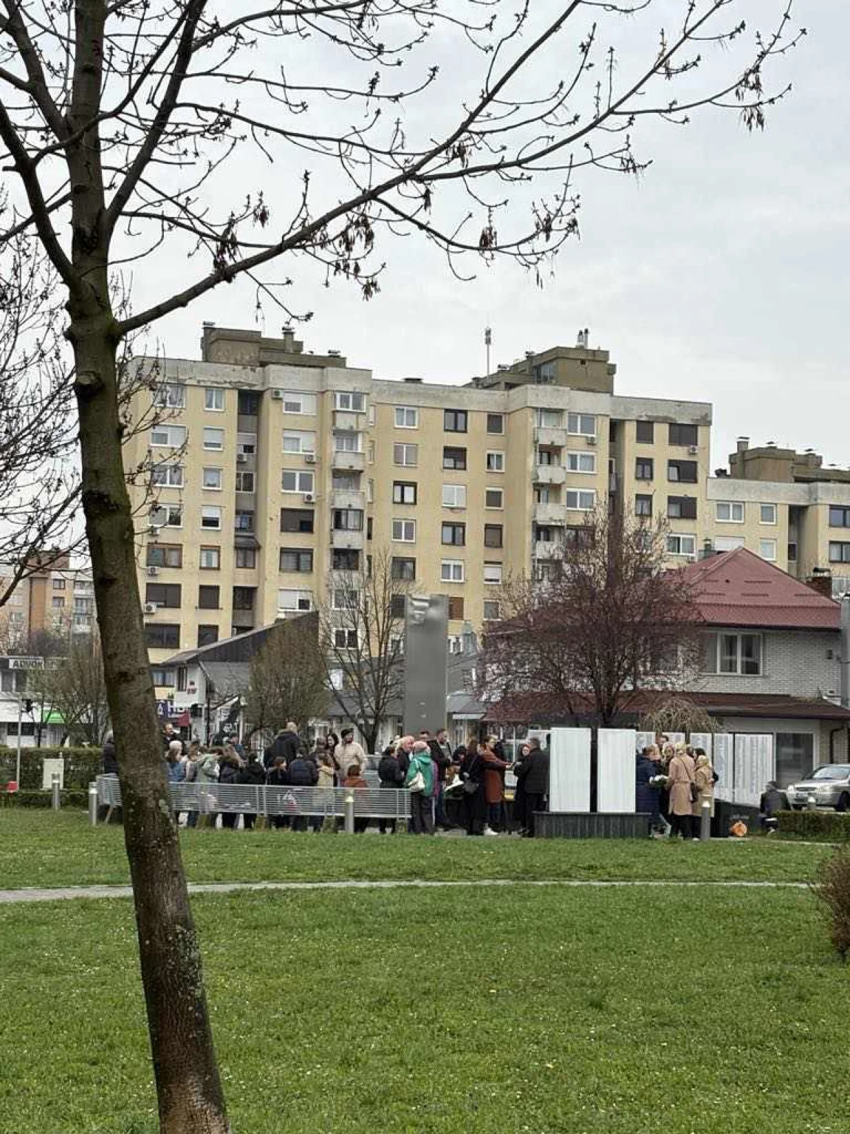 Spomenik ubijenoj djeci Dobrinje/Andrej Bjeloš