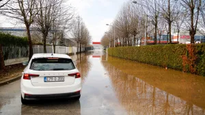 Poplava u Rajlovcu, izlila se rijeka Bosna/Damir Deljo