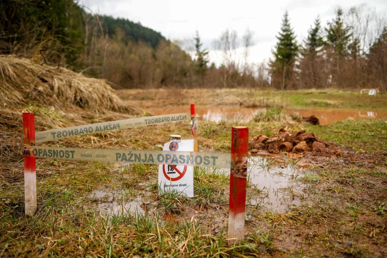 ¸Klizište na Curinim Njivama/Damir Deljo