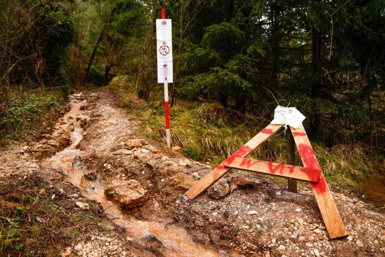 ¸Klizište na Curinim Njivama/Damir Deljo