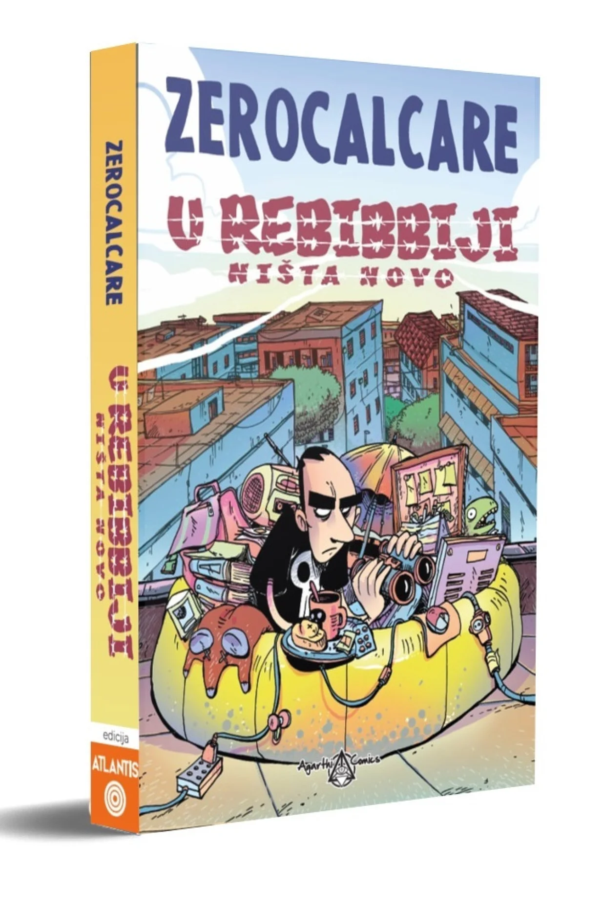 Naslovnica grafičkog romana "U Rebibiji ništa novo"/