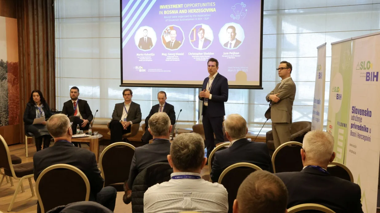 Slovensko udruženje privrednika u BiH - Poslovni forum pod nazivom Investicijske prilike u BiH/