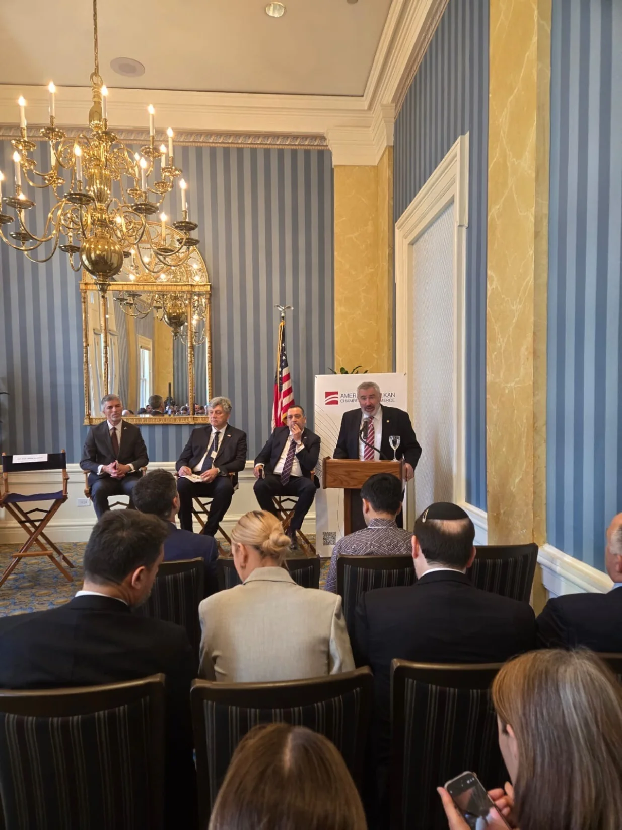 OSNIVAČKI SASTANAK AMERIČKO BALKANSKE PRIVREDNE KOMORE/