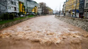 Bujica Miljacka mart 2025/Damir Deljo