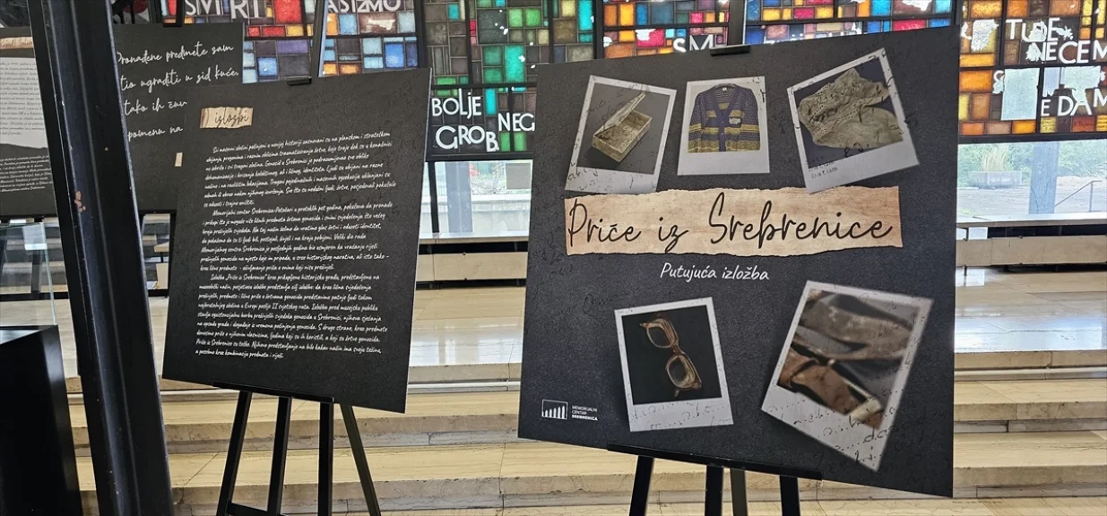 U Historijskom muzeju BiH otvorena potresna izložba 'Priče iz Srebrenice'/Anadolija