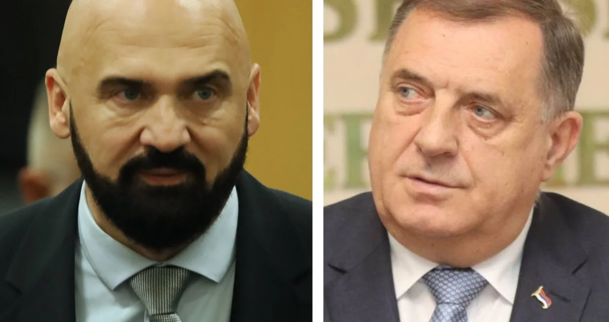 Ramo Isak i Milorad Dodik/