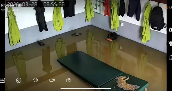 NK Proleter Makljenovac poplava na stadionu 