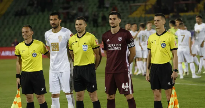 Sarajevo - VeležAntoni Bandić Nebojša Žugić Arnel Novalić Denis Zvonić Miomir Đuričković