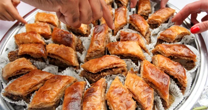 Benjamina Karić, baklave, Baščaršija/Facebook/