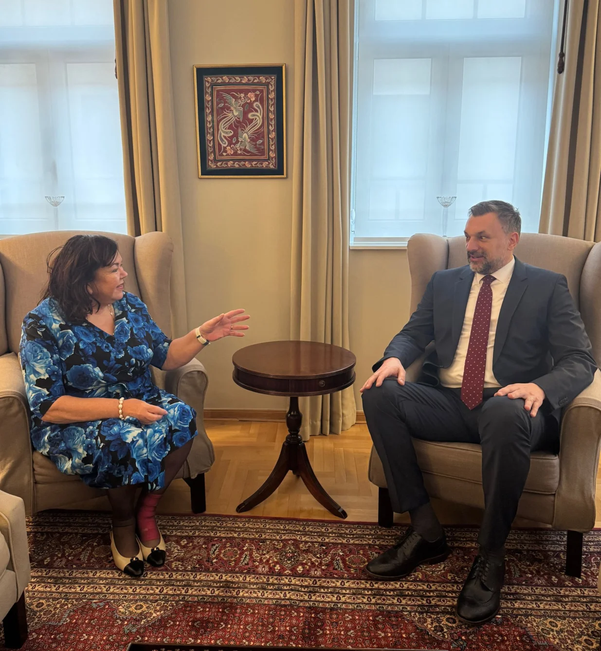 Sastanci Karen Pierce/