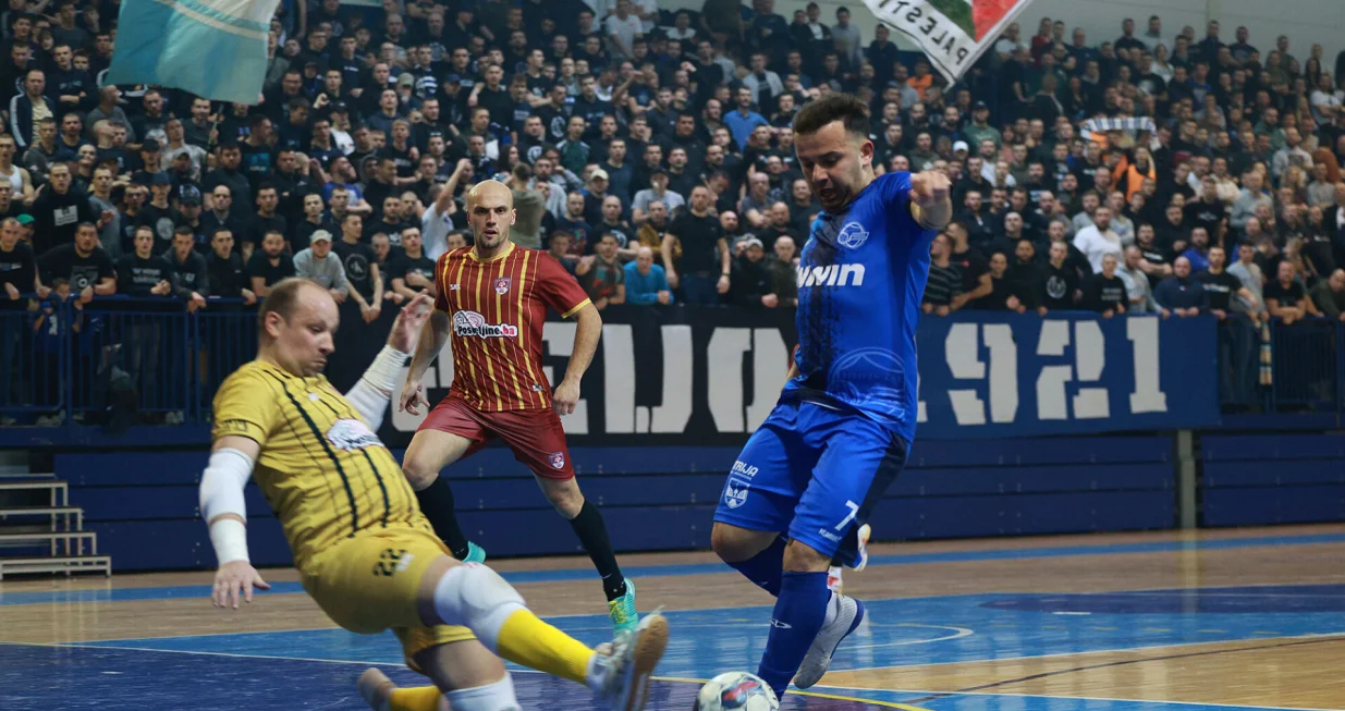 Futsal Željezničar - GFC Sarajevo (FOTO: Armin Herić, Futsal Željezničar)