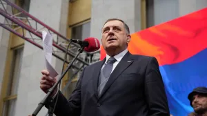 Milorad Dodik na mitingu u Banjoj Luci nakon izricanja presude Suda BiH/Dejan Rakita