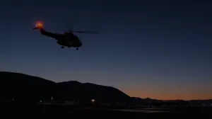 eufor, helikopter, vježba, bih, let, noć/Screenshot