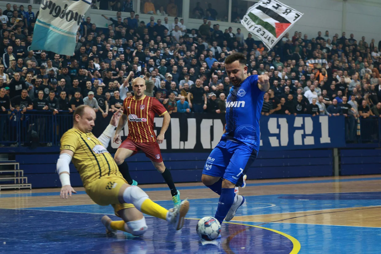 Futsal Željezničar - GFC Sarajevo (FOTO: Armin Herić, Futsal Željezničar)