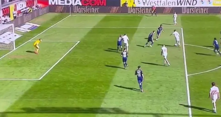 Gol Huseinbašića za Koln protiv Paderborna (FOTO: X)