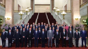 Kineski predsjednik Xi Jinping sastao se u petak u Pekingu sa predstavnicima međunarodne poslovne zajednice//