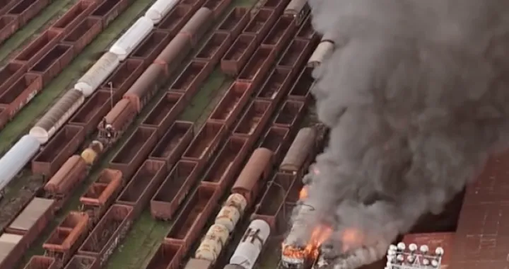 Požar snimljen iz zraka/Instagram