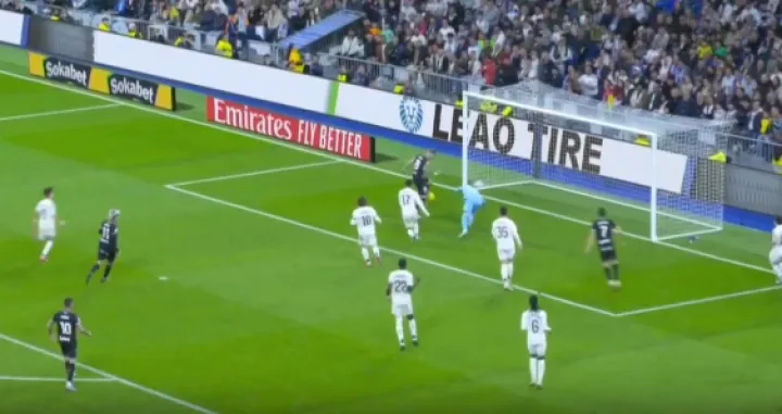 Leganes postiže prvi pogodak (FOTO: Screenshot)