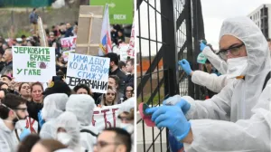 Ispred sjedišta televizije Informer u Beogradu počelo je okupljanje studenata i građana koji počinju šestoatnu protestnu akciju naziva Dezinformer/Vesna Lalić-amir Hamzagić