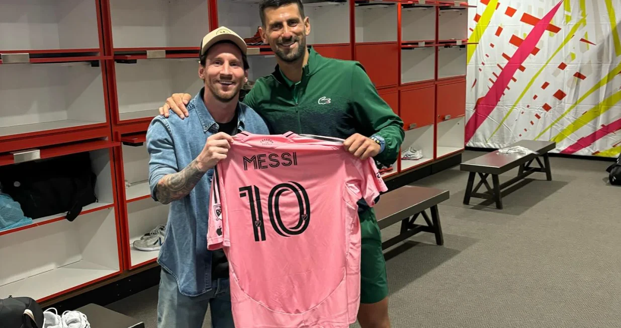 LIonel Messi i Novak Đoković
