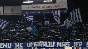 Detalj sa utakmice na Grbavici - Željezničar v Posušje 28.03.2025. (FOTO: Sport1.ba - Sanel Konjhodžić)