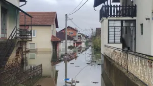 Poplave u Prijedoru/Rtrs
