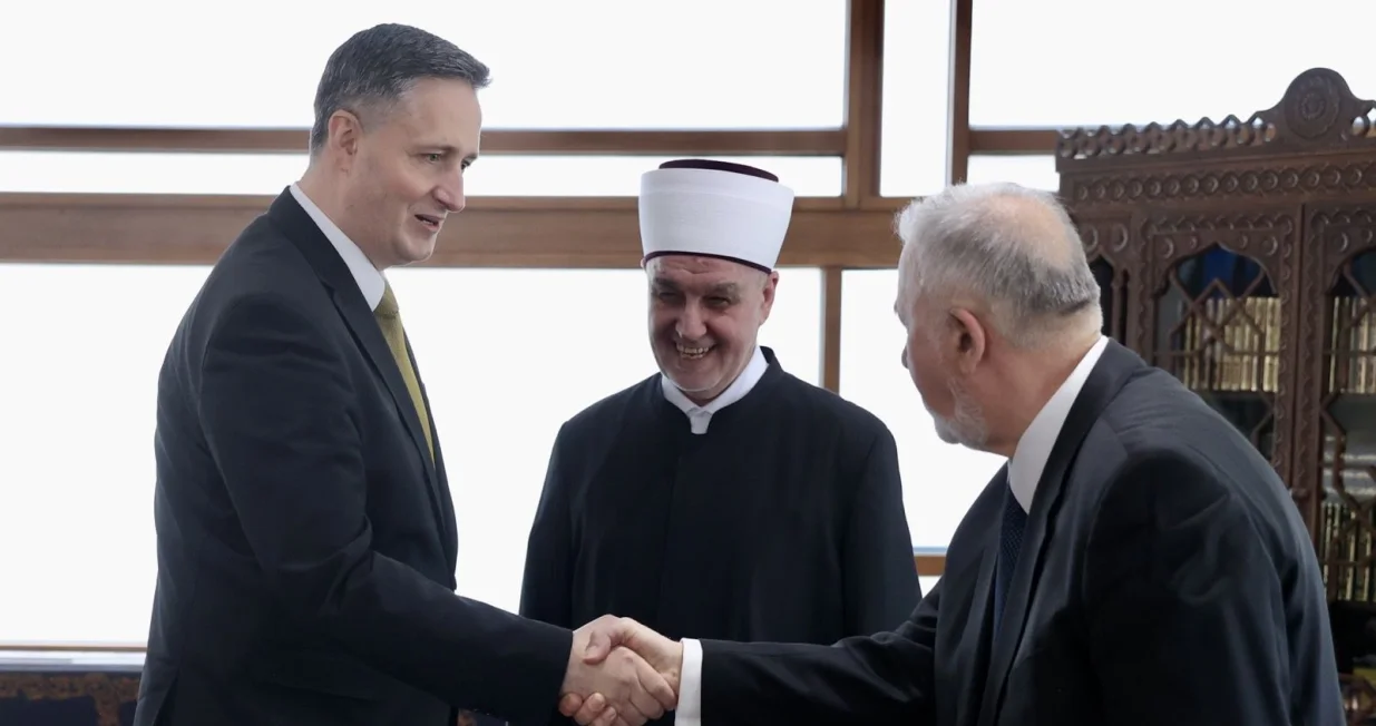 Bajramsko čestitanje kod reisul-uleme Huseina ef. Kavazovića/Amer Kajmović