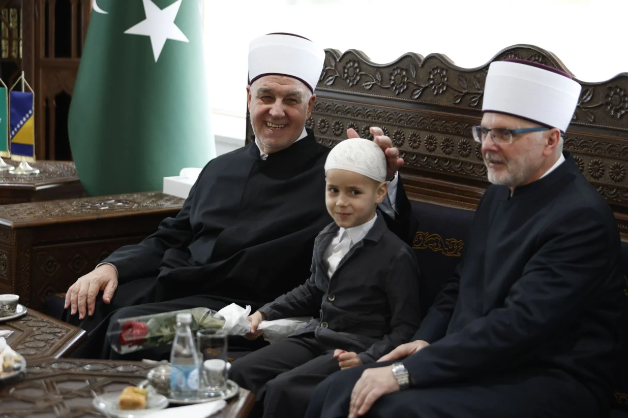 Bajramsko čestitanje kod reisul-uleme Huseina ef. Kavazovića/Amer Kajmović