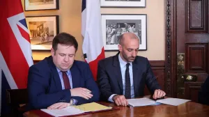 Stephen Doughty i Benjamin Haddad//