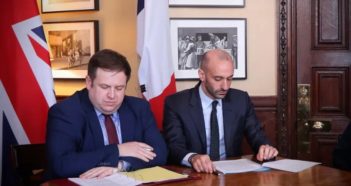 Stephen Doughty i Benjamin Haddad//