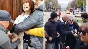 Žena nožem napala Nataliju Jovanović, dekanesu Filozofskog fakulteta u Nišu/Screenshot