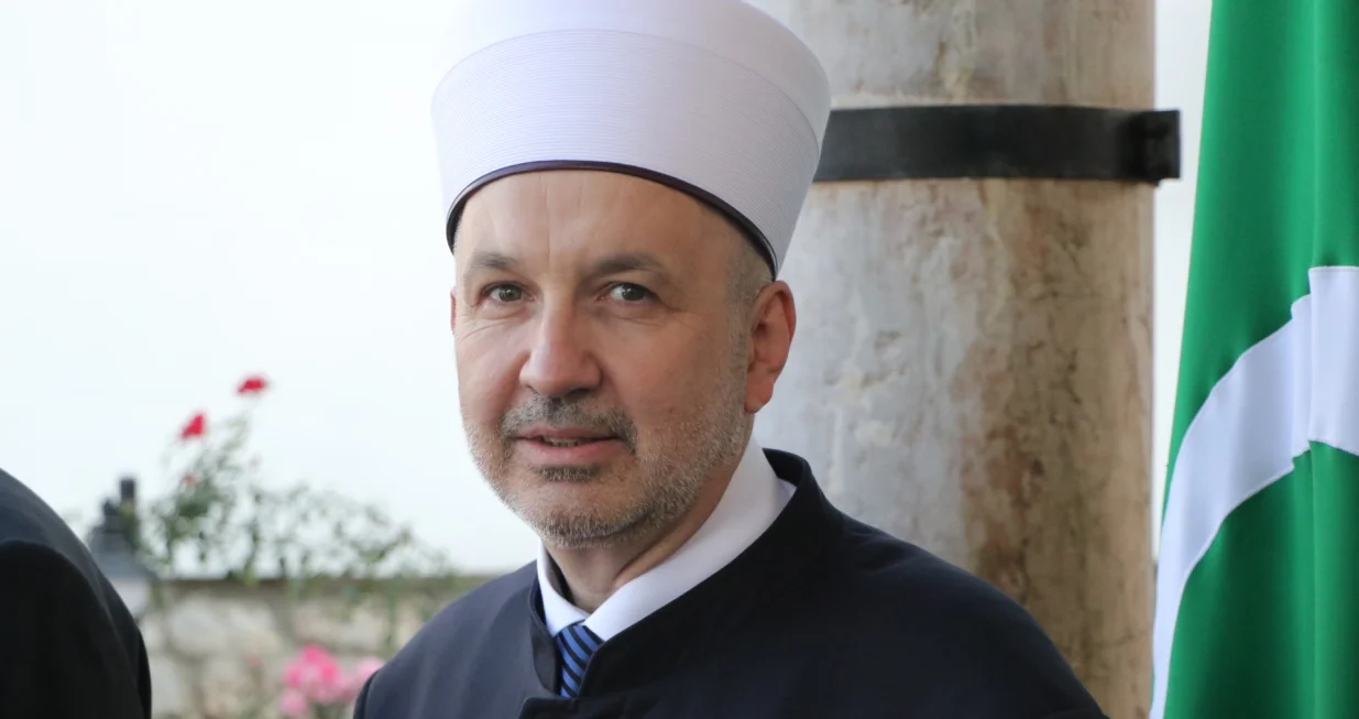 Dodjela murasele novoimenovanom muftiji sarajevskom Nedžadu Grabusu – Baščaršijska džamija/Senad Gubelić