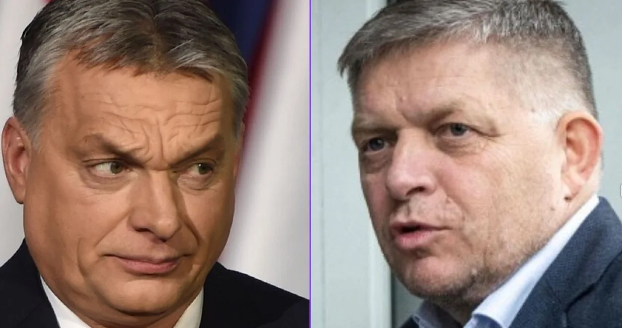 Viktor Orban i Robert Fico/