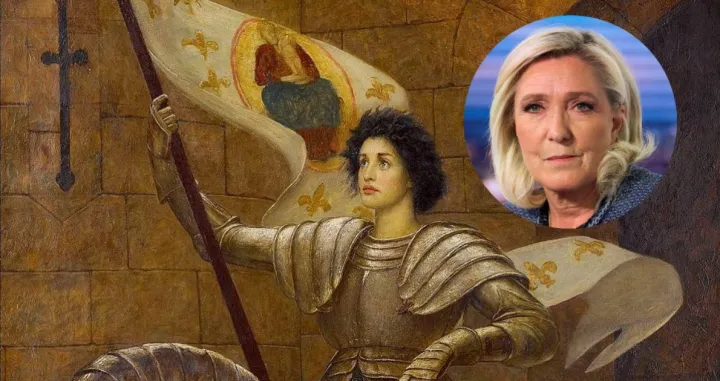 Marine Le Pen kao Ivana Orleanska/