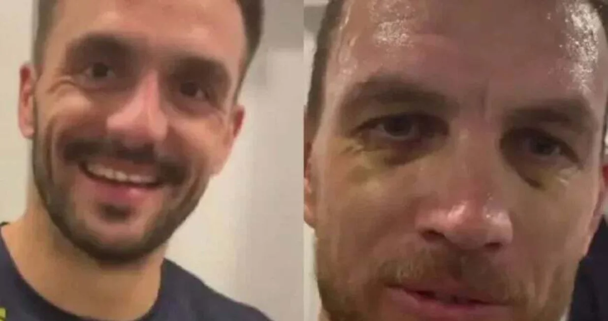 Dušan Tadić - Edin Džeko (FOTO: Kolaž)