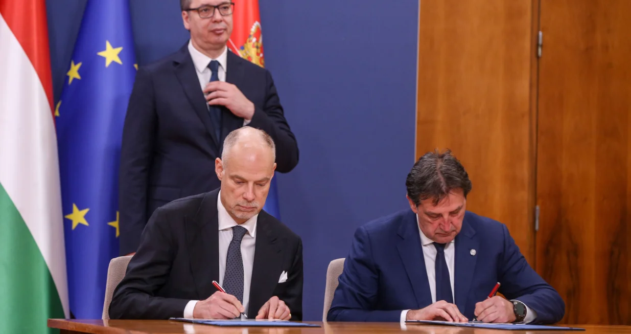 Sa jučeranjeg potpisivanja sporazuma u Beogradu/Anadolij